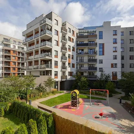 Warsaw Jurajska Unique Apartment By Noclegi Renters Exterior photo